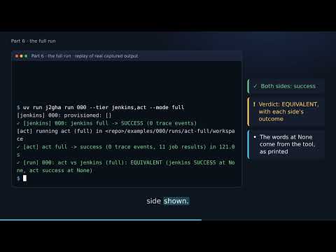 Jenkins to GitHub Actions 3/5: Differential runs, Jenkins vs the converted workflow