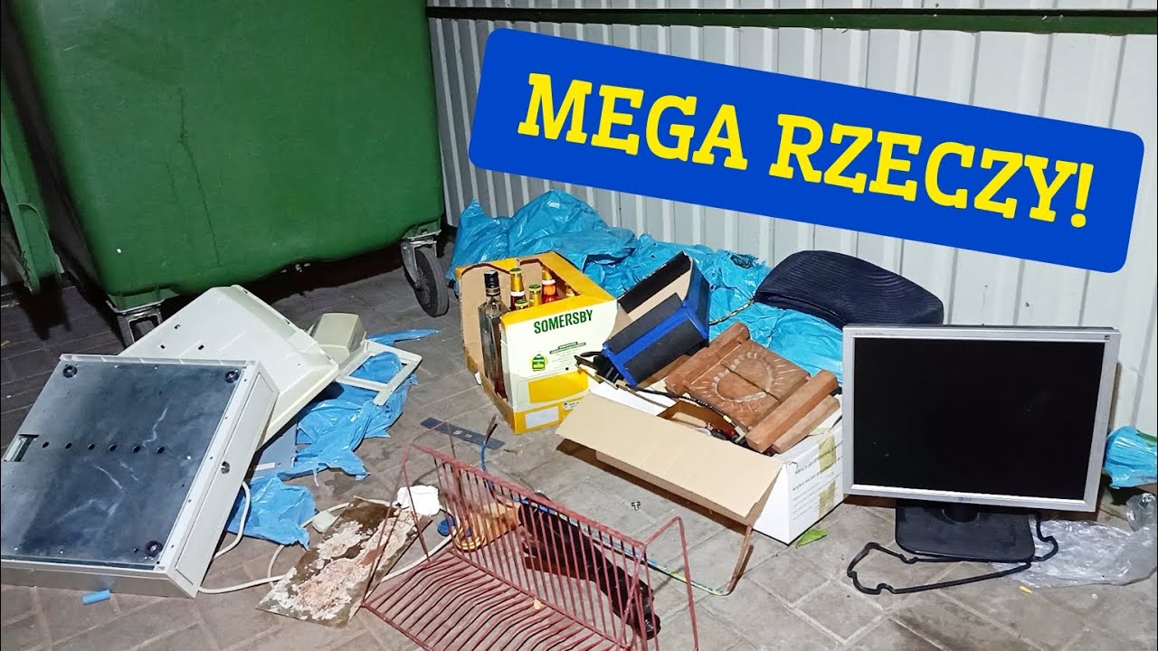 WOW Ludzie wyrzucają do śmieci niesamowite rzeczy! Łowcy skarbów grzebią na śmietniku!