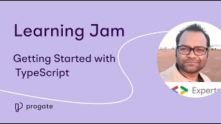 Progate Learning Jam | Getting Started with TypeScript
