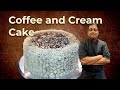 Coffee cake with coffee and cream frosting with chef binoj  english subtitles