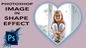 How to place an IMAGE inside of a SHAPE in Photoshop