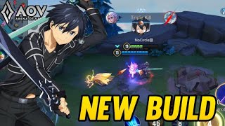 AoV : ALLAIN/KIRITO GAMEPLAY | NEW BUILD - ARENA OF VALOR