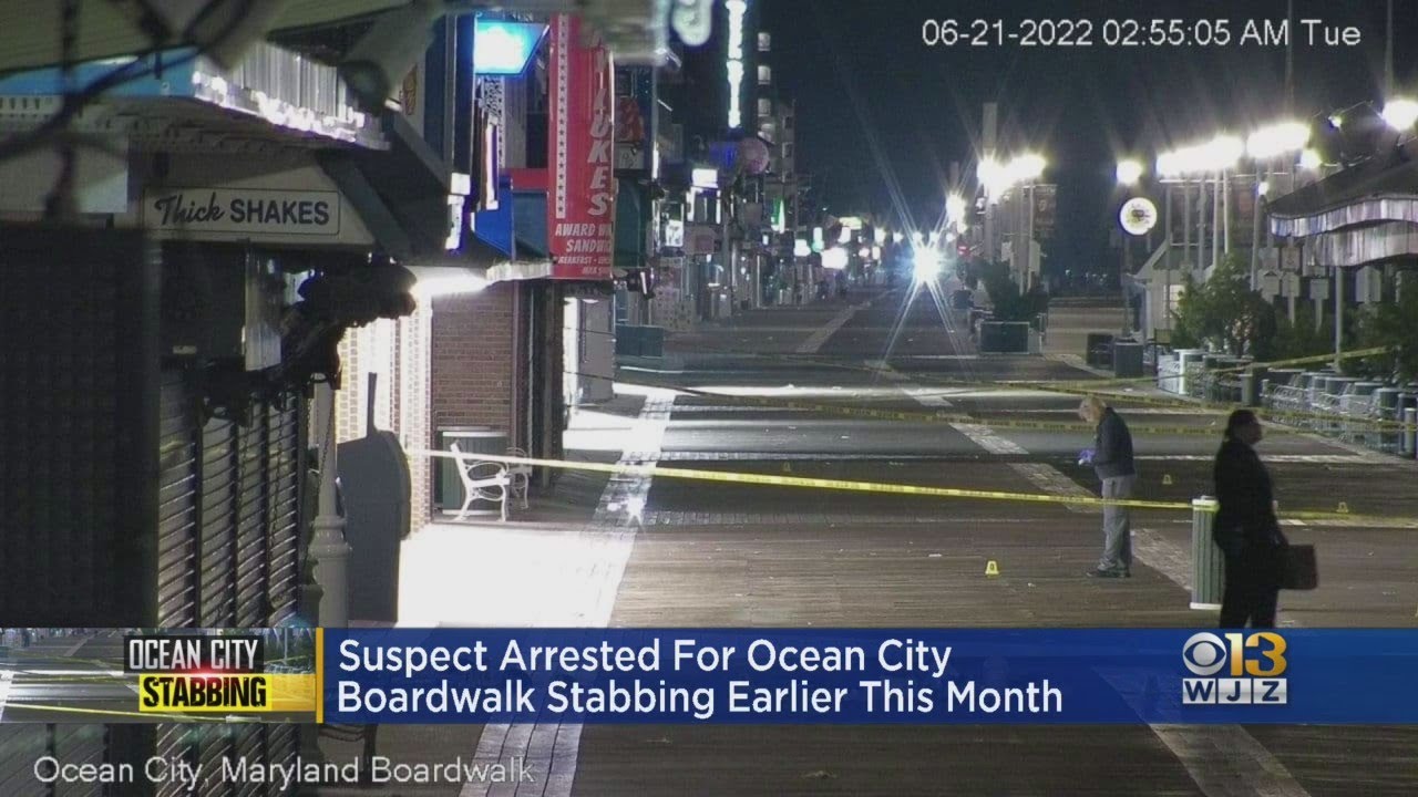 Suspect Arrested In Ocean City Boardwalk Stabbing - YouTube