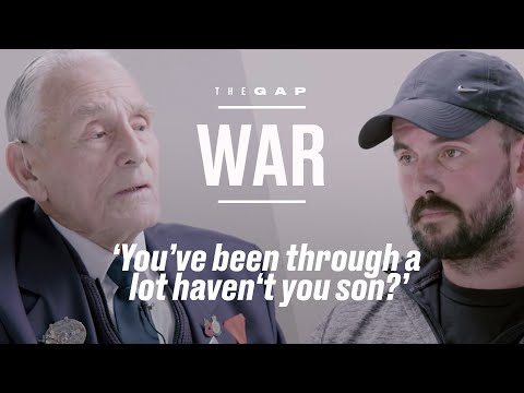 Old Soldier Meets Young Soldier | The Gap | @LADbible TV