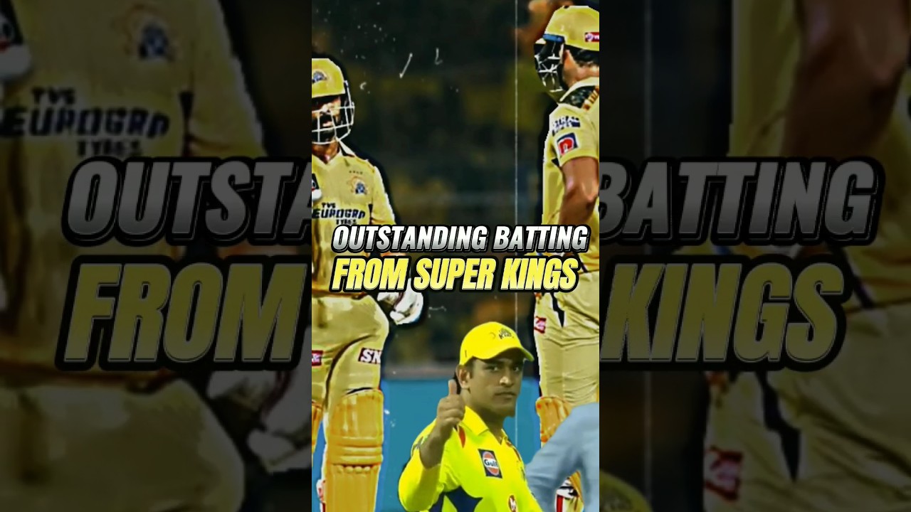 kkr vs csk 💛😱⚡ 