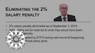 ETFO MOU: 2% Salary