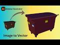 How to Make Vector Image in illustrator | Image to Vector | vector image kaise banaye #vector #logo