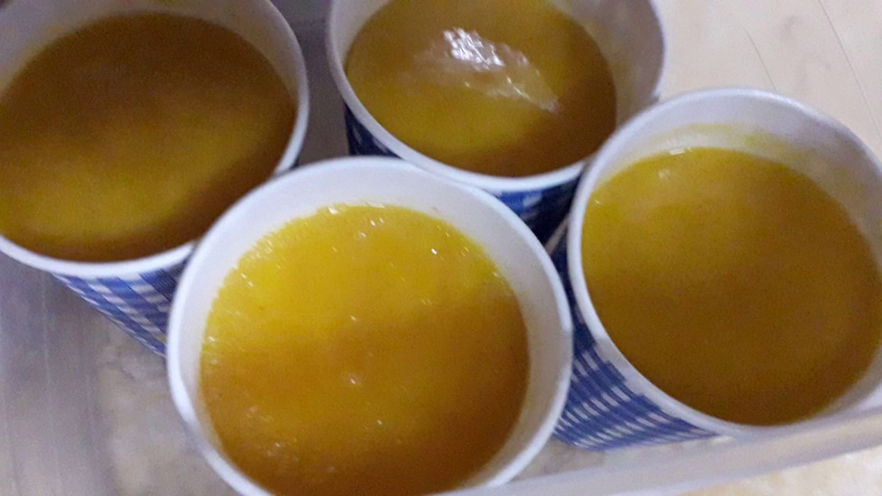 jus d'orange maison conservation تحضيرات رمضان تجميد عصير البرتقال بطريقة
