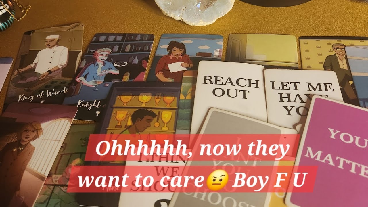 Ohhhh, now they care🤨 Boy F U