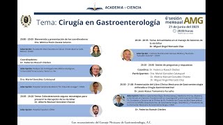 Sesión Mensual Junio 2023: Cirugía en Gastroenterología