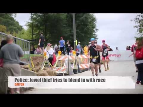 Jewel thief tries to blend in with half-marathon runners, Dalton police say