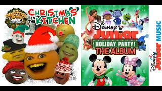 Jingle Bells - the Annoying Orange vs Minnie Mouse Mashup