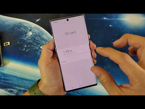 Galaxy Note 10 Plus: How to Format SD Card While Inside Galaxy Note 10 Plus