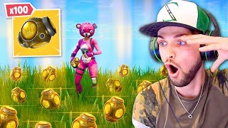 BREAKING Fortnite with x100 *NEW* Port-A-Fortress!