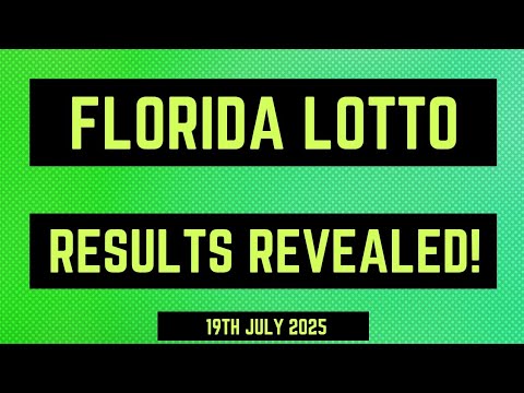 Florida Lotto Results Winning Numbers – 19th July 2025 Florida Lottery Jackpot & Payouts