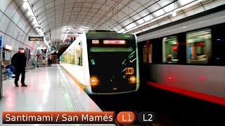 Santimami / San Mamés | Lines 1 - 2 : Bilbao metro ( UT 500 - 550 )