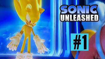Sonic Unleashed - Walkthrough - Part 1 - Intro!