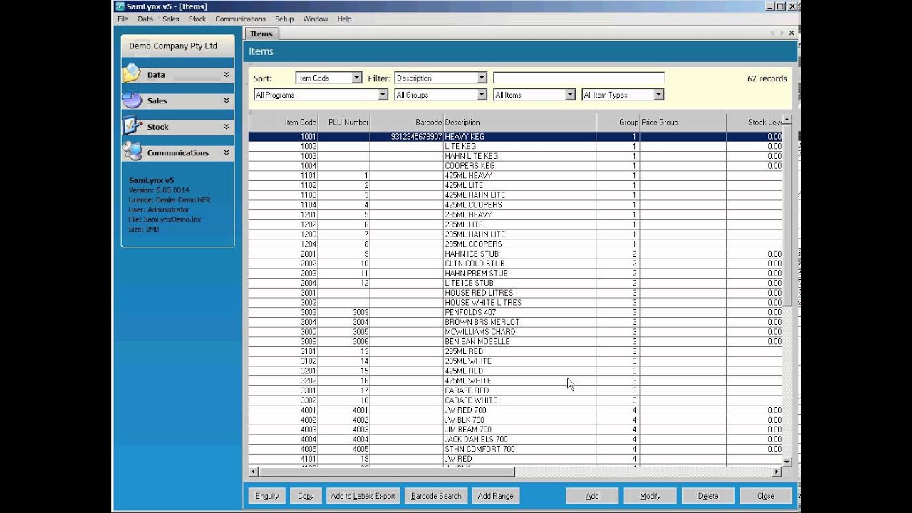 Lynx Software Screen Navigation demonstration YouTube