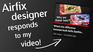 Airfix Responded to my Video about their Spitfire! Designer Interview