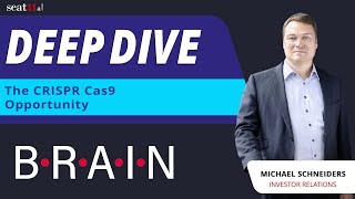 Famous BRAIN Biotech AG | Deep Dive: CRISPR Cas9 | Michael Schneiders, Investor Relations Profile