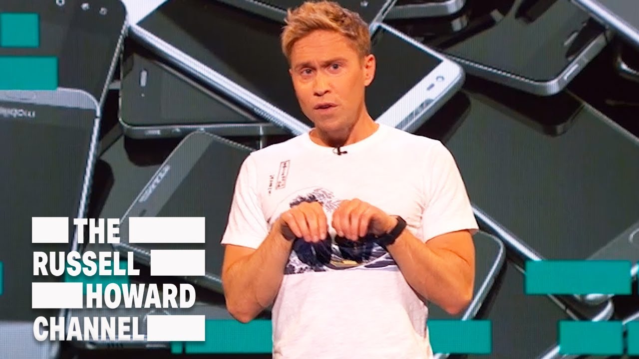 We are addicted to screens - The Russell Howard Hour - YouTube