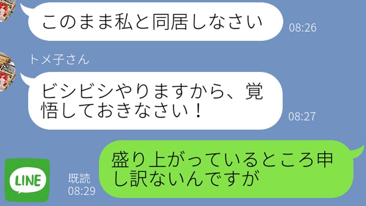 【LINE】年末年始も嫁いびりを楽しむ姑→全てを知った旦那が●●してトメは真っ青に…【スカッとライン修羅場】
