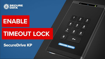 SecureDrive KP - Timeout Lock in User Mode- Video Tutorial