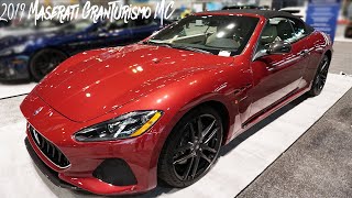 2019 Maserati GranTurismo MC Convertible Exterior and Interior Walk Around