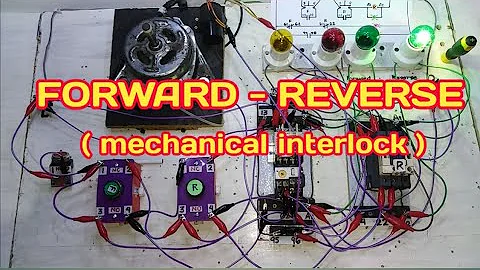 Forward Reverse mechanical interlock wiring tutorial (tagalog) Basic Motor Control Tutorial