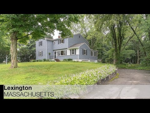 4 Wyman Road, Lexington, MA home video tour