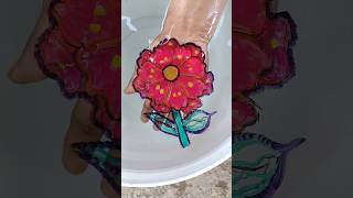 Interesting,♥️ amezing 😍👌 hibiscus 🌺 flowers drawing #shortvideo #drawing #trending