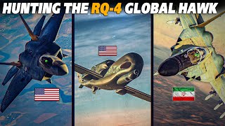 Hunting The RQ-4 Global Hawk | Mig-29 Fulcrum | F-22 Raptor | Digital Combat Simulator | DCS |