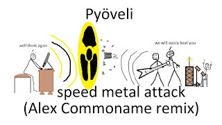 [extratone/speed metal] Pyöveli (Executioner) - speed metal attack (Alex Commoname remix)