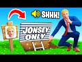 I Went UNDERCOVER in a JONESY ONLY Tournament! (Fortnite)