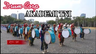 Drum Corp / Drumband Akademi TNI di HUT TNI ke-78 ( final gladi)