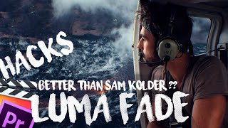 Hacks To Use Luma Fade Transition  Sam Kolder  Final Cut Pro  Premiere Pro