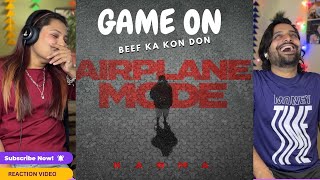 REACTION ON KARMA - AIRPLANE MODE | BEEF YOUNG GALIB | REACTION | Funkie Couple Vlogs
