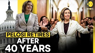 End of an Era: Nancy Pelosi Bids Farewell to Congress After Four Decades | WION Originals