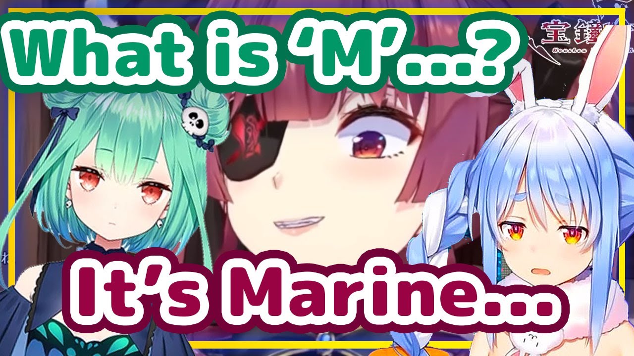 【ENG Sub】Usada Pekora - Laughs for Over 30 Seconds When Rushia Asks What is 'M'?