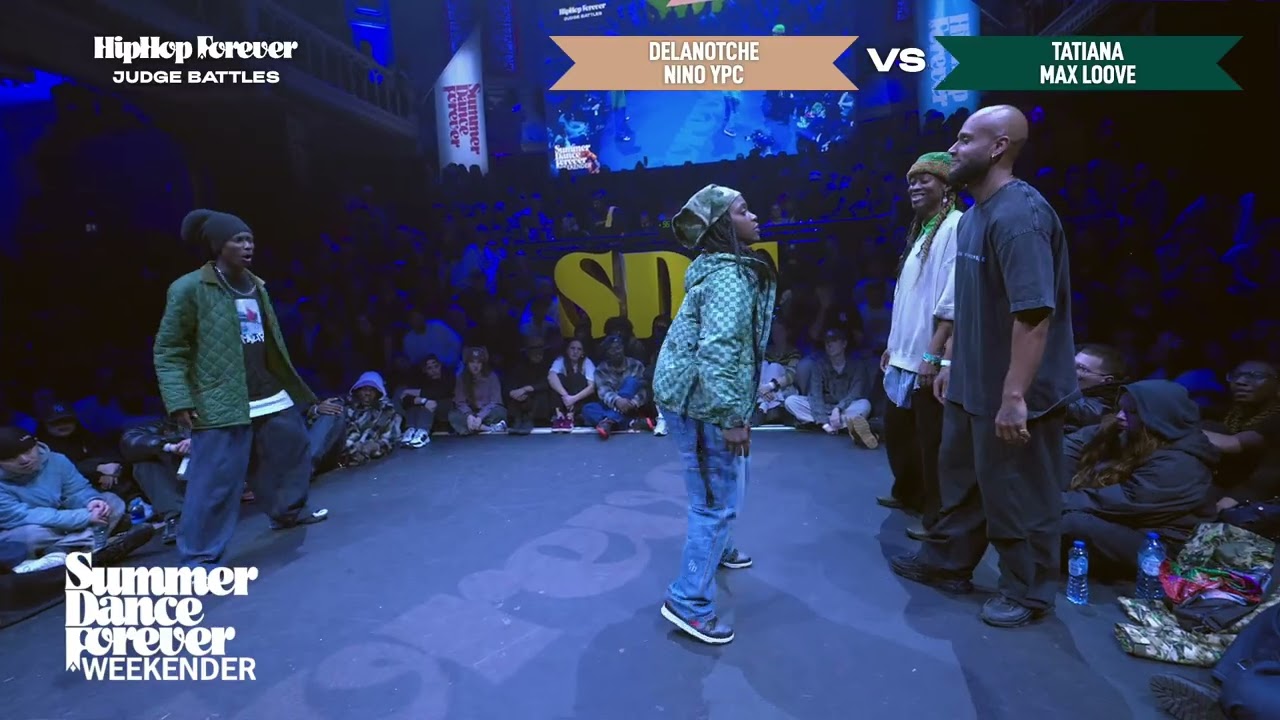 Delanotche & Nino YPC против Tatiana & Max Loove, судейский баттл Hiphop Forever | Weekender 2026