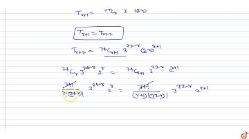 Find the two consecutive terms in the expansion of `(3+2x)^74`  so that the coefficients of po