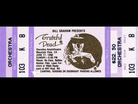 Grateful Dead - 6/17/90 - Shoreline Amphitheatre - Mountain View