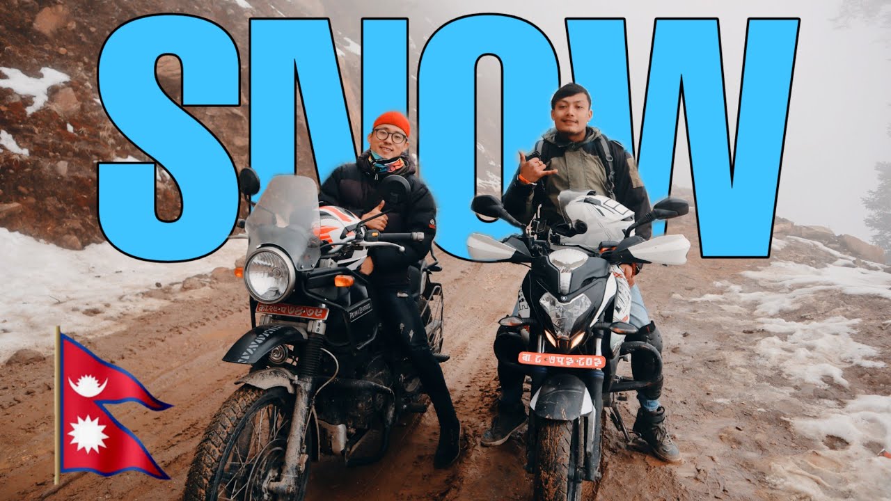 Failed to RIDE in SNOW - EAST NEPAL Ride With MRB Vlog - Pt 1