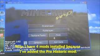 How to Install Minecraft with PreHistoric Mod using MultiMC 5 screenshot 5