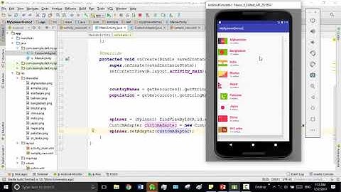Android Bangla Tutorial 4.16 : Spinner with OnItemSelected Listener (part-2)