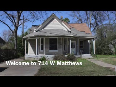 714 W Matthews, Jonesboro, AR home video tour