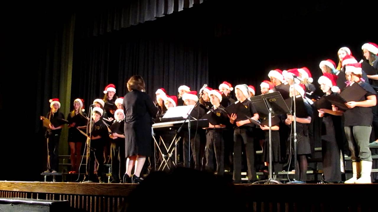 Colchester Middle School Select Choir Christmas Concert YouTube