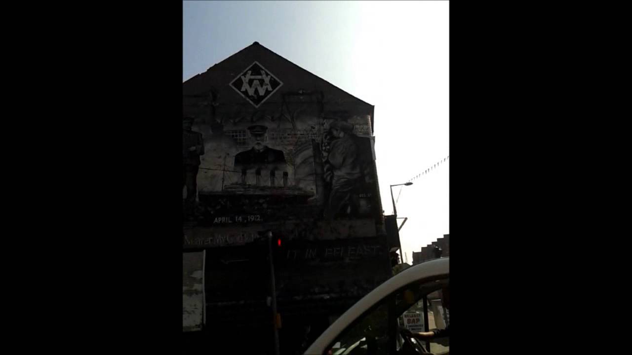 Titanic Wall Mural Dee Street Belfast YouTube