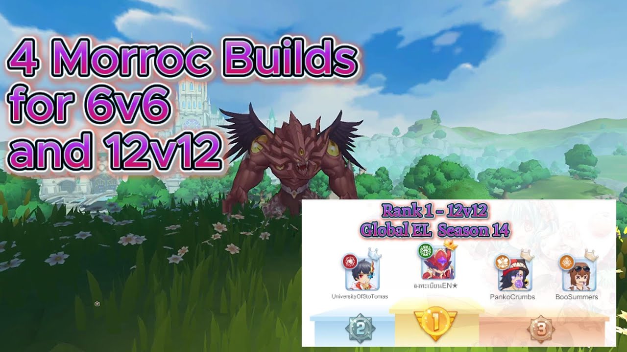 Morroc 6v6 and 12v12 build