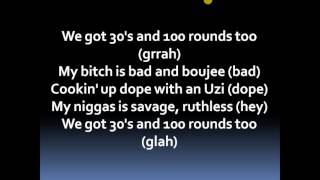 Bad and Bounjee [Lyrics HD]